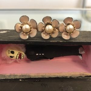 Vintage flower Double finger ring